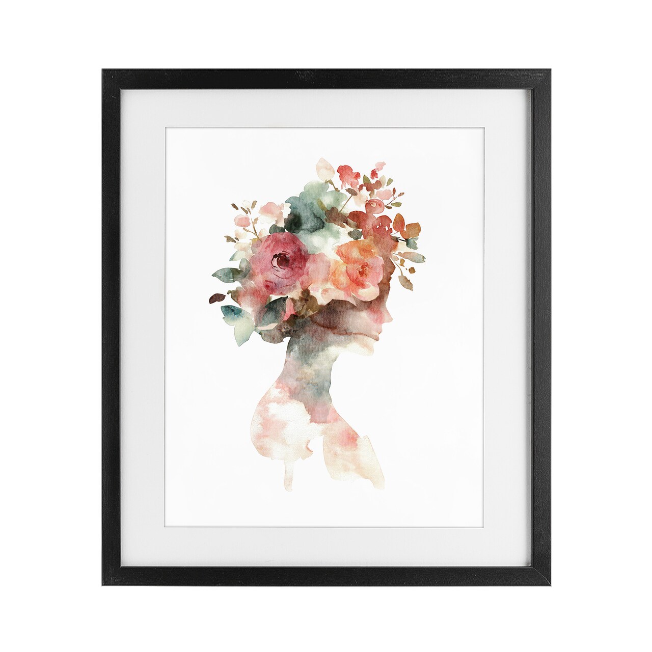Stupell Industries Floral Dreamscape Silhouette Framed Print Under Glass, design by Svetlana Aleynikova